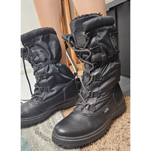 Coach Womens Sage Winter Boots Black Size6.5